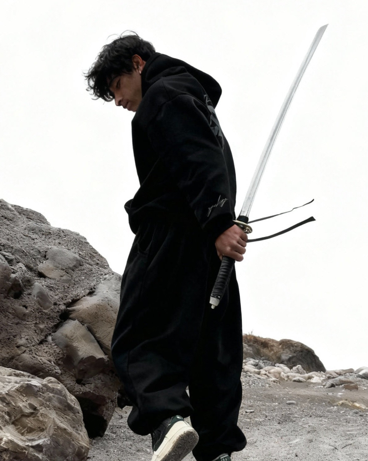 ESPION  BLACK HOODIE