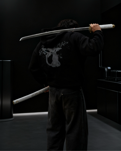 ESPION  BLACK HOODIE