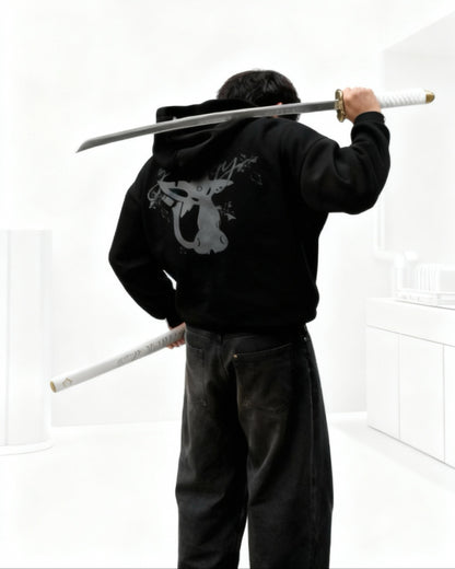 ESPION  BLACK HOODIE