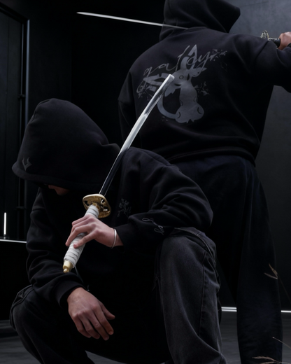 ESPION  BLACK HOODIE